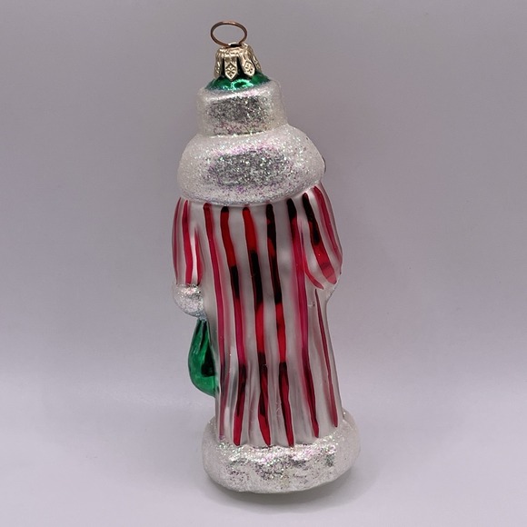 Christopher Radko PETITE CANDY STRIPE RUSSIAN Santa 5" Christmas Ornament - Picture 3 of 7